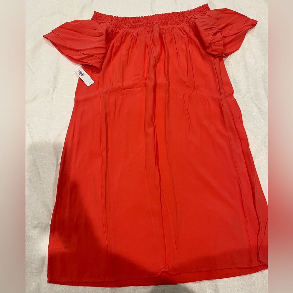 Maurices Off The Shoulder Coral Dress